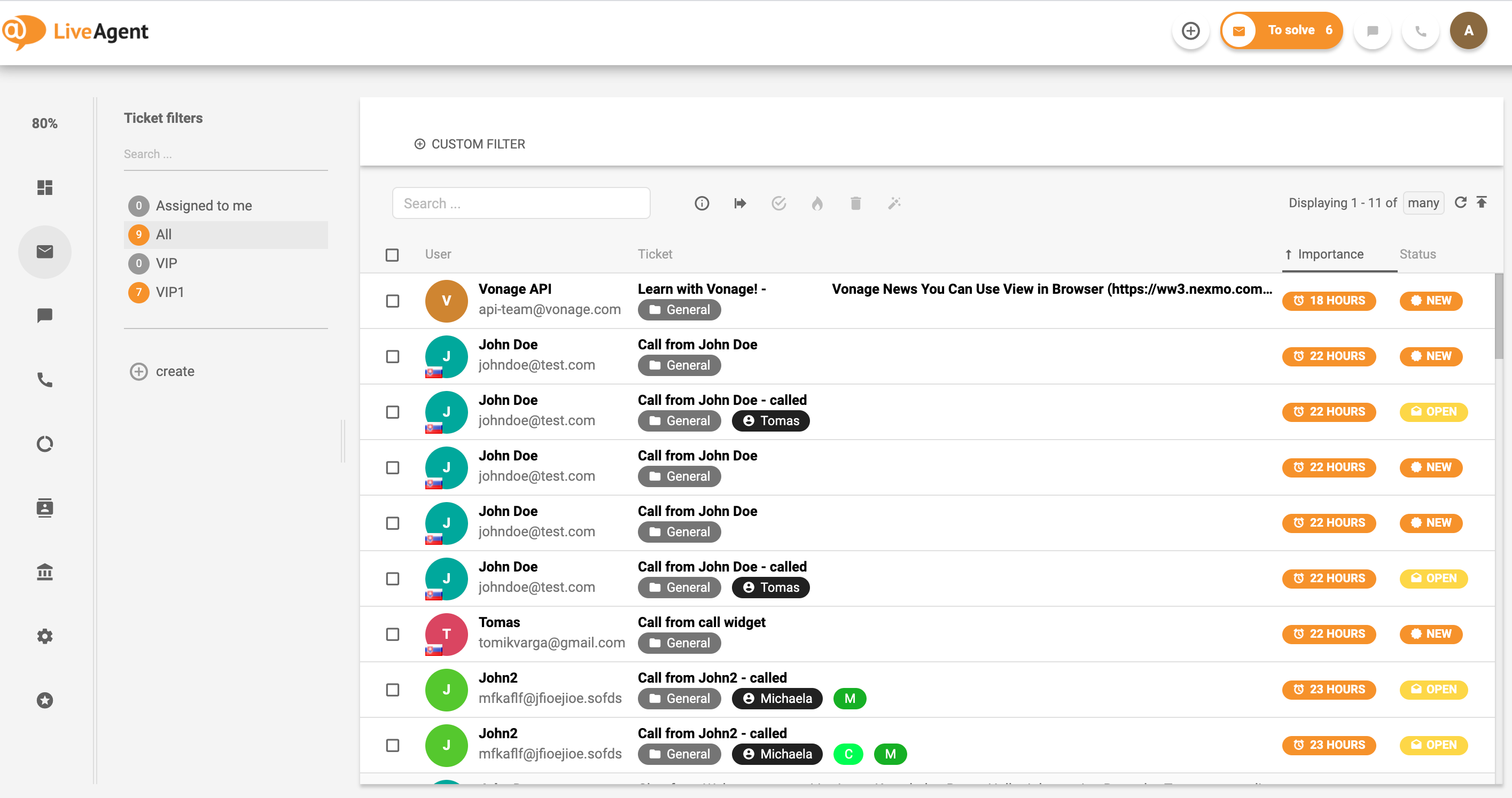 Chat tool LiveAgent