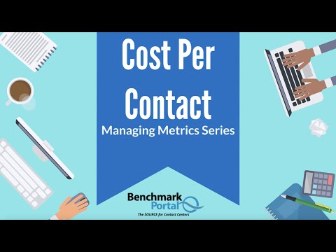 Youtube video: Cost Per Contact Managing Metrics